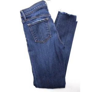 Grlfrnd raw hem skinny jeans size 23